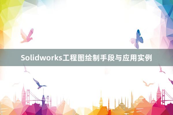 Solidworks工程图绘制手段与应用实例